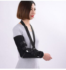 骨折 アームホルダー 三角巾 前腕 肘関節 固定 ベルト サポート 調節可能 アーム 上腕骨 プロテクター スリング