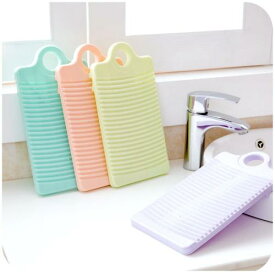 洗濯板 小さめ ウォッシュボード 手洗い 予洗い 家庭用 ミニ プラスチック ブルー グリーン ピンク
