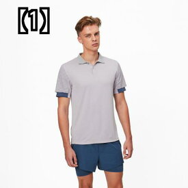 tシャツ 半袖 スポーツ パーティクル マニア PF シャツ メンズ ドライ ゴルフ テニス ポロ フィットネストップスス