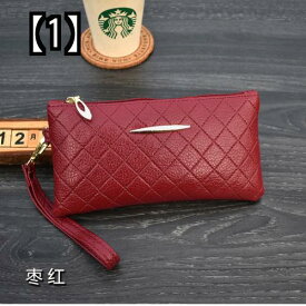 財布 レディース クラッチ 女性 ハンドバッグ シンプル 用途の広い 小銭入れ 携帯 電話 バッグ