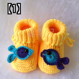 幼児用 ベビーシューズ 幼児靴 子供靴 かわいい ベビー キッズファッション ウール 手編み