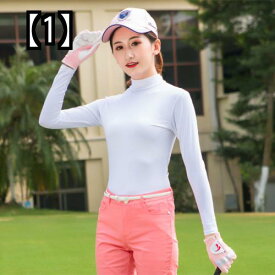 ゴルフウェア 女性用 レディース ファッション 快適 スポーツ 動きやすい 長袖 シャツ 春 夏 シルク