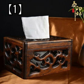 ティッシュケース 木製 ウッド おしゃれ ティッシュボックス ホルダー インテリア用品 タイ 無垢材 レトロ ボックス リビング 紙