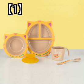 ベビー食器 吸盤付き プレート 離乳食 男の子 女の子 子供 お皿 ギフト プレゼント 猫 ディナー ボウル カップ かわいい