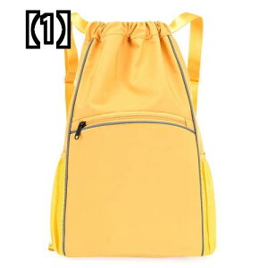 ナップサック スポーツ 巾着 バッグ リュック 防水 軽量 折りたたみ 旅行 シンプル バックパック フィットネス 男女兼用 ショッピング 黄色 グレー 緑 メンズ レディース