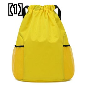 ナップサック スポーツ 巾着 バッグ ショルダー メンズ レディース 旅行 折りたたみ 軽量 防水 サイズ 容量 フィットネス バックパック 黄色 オレンジ ロイヤルブルー