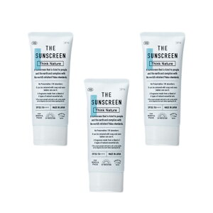 THE SUNSCREEN Think Nature Ă~ Y spf dhc Ă~  e  q { TT RpNg