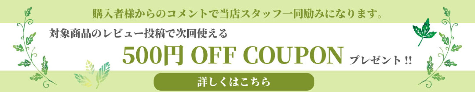 レビューキャンペーン