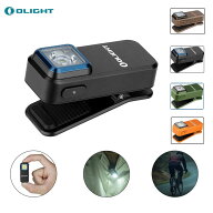 OLIGHT(オーライト) Oclip LEDランニングライト 小型 ウェアラブルライト 白光＆赤光 クリップオン 磁気 …