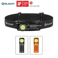 OLIGHT オーライト Perun 3 Mini ブラックCW ブラックHCRI オレンジ ヘッドライト 長時間利用 懐中電灯 …