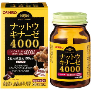 �I���q�� �i�b�g�E�L�i�[�[4000 60�� �[���� DHA EPA �w�X�y���W�� ���V�`��