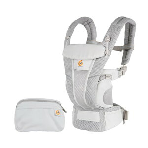 Ergobaby �G���S�x�r�[ �������Ђ� OMNI Breeze �p�[���O���[ 0��������36���� ���b�V���f�� �ʋC�� �O���������\ �V�����Ή� �������Ђ� �o�Y���� ���{ CREGBCZ360PGRY