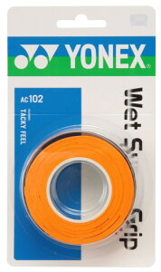 ���l�b�N�X(YONEX) �e�j�X �o�h�~���g�� �O���b�v�e�[�v �E�F�b�g�X�[�p�[�O���b�v (3�{����) AC102 �I�����W