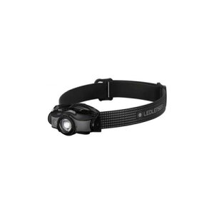 Ledlenser(���b�h�����U�[) MH5 �u���b�N/�O���[ LED �w�b�h���C�g �[�d�� �o�R �ނ� �d�r�� �n�C�u���b�g�^ �ԐF�� �h�� [���{]