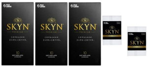 SKYN (�X�L��) Premium�R���h�[�� 10�� × 3���Z�b�g �_�炩�f�ނŎ��R�Ȏg�p�� �s�񃉃e�b�N�X