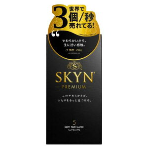 SKYN (�X�L��) Premium�R���h�[�� 5�� �_�炩�f�ނŎ��R�Ȏg�p�� �s�񃉃e�b�N�X