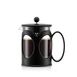 BODUM �{�_�� �R�[�q�[���[�J�[ �R�[�q�[�v���X KENYA �P�j�A �t�����`�v���X �R�[�q�[���[�J�[ 500ml �u���b�N �X�e�����X�t�B���^�[ �K���X�r�[�J�[ �Z�Ў� �R�[�q�[ 10683-01