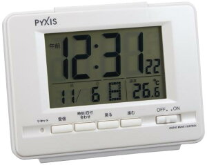 �Z�C�R�[�N���b�N(Seiko Clock) �Z�C�R�[ �N���b�N �ڊo�܂����v �d�g �f�W�^�� �J�����_�[ ���x �\�� PYXIS �s�N�V�X �� �p�[�� NR535H SEIKO