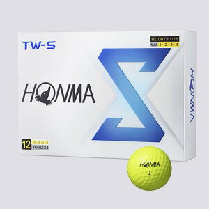 �z���} �S���t �{�[�� TW-X TW-S 2024�N���f�� 1�_�[�X 12������ �z���C�g �C�G���[ 3�s�[�X �c�A�[�n �X�s�� �򋗗� �f�B�X�^���X �\�t�g �S���t�{�[�� TOUR WORLD BT2402 �{�� HONMA_TW-S_�C�G���[(1�_�[