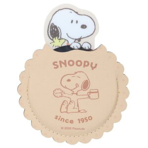 �e�B�[�Y�t�@�N�g���[ SNOOPY Cookie Atelier series �X�k�[�s�[�P�[�X����~���[ �X�k�[�s�[�E�b�h�X�g�b�N �g�у~���[ �苾 �R���p�N�g ���킢���L�����N�^�[�G�� ��H100×W76×D2mm SN-5549285SW
