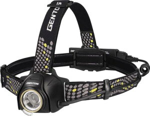GENTOS(�W�F���g�X) LED �w�b�h���C�g USB�[�d�� ���邳720���[����/���p�_��6.5����/�㕔�F���� ��p�[�d�r�g�p �w�b�h�x�C�_�[ HV-1000R