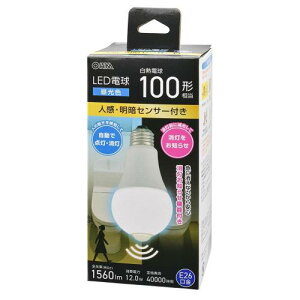 �I�[��(OHM)�I�[���d�@ LED�d�� E26 100�`���� �l�����ÃZ���T�[�t�� �����F LDA12D-G R52 06-4790