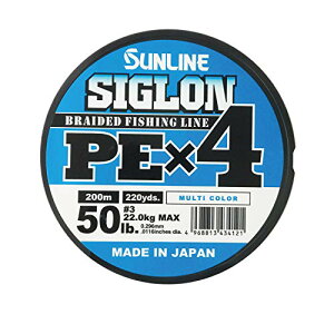 �T�����C��(SUNLINE) �I�[���W�������Ή� �����x�E������ ���[�R�X�g4�{�QEX-PE���C�� �V�O���� (SIGLON) PE×4 200m �}���`�J���[ (10m×5�F�J���[�h) 3��