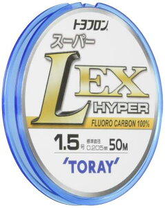 ����(TORAY) ���C�� �g���t���� �X�[�p�[L EX�n�C�p�[ 1.5�� 50m ����