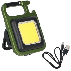 ���V 3.7V USB�[�d�� ����� 450���[���� �R���p�N�g LED ���C�g HLT-6LIOL �I���[�u / �u���b�N LED���C�g HLT-6LIBK