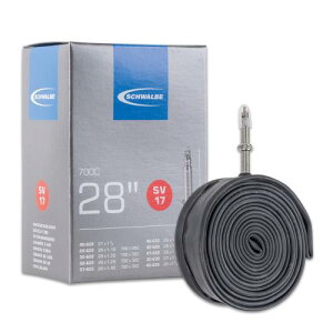�V�������x(SCHWALBE) 700×28/45C�`���[�u ���� 60mm�����O�o���u 17SV-E.L