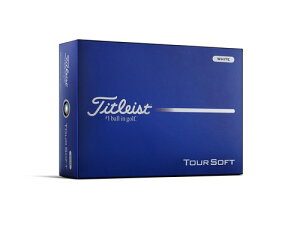 TITLEIST �^�C�g���X�g �S���t�{�[��26 TOUR SOFT AIM�EBLUE DZ �z���C�g / �C�G���[ YELLOW