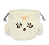 ちいかわ フェイス巾着 2 あのこ / くりまんじゅう / ハチワレ / モモンガ / 古本屋