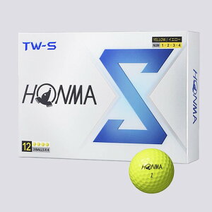 �z���} �S���t �{�[�� TW-X TW-S 2024�N���f�� 1�_�[�X 12������ �z���C�g �C�G���[ 3�s�[�X �c�A�[�n �X�s�� �򋗗� �f�B�X�^���X �\�t�g �S���t�{�[�� TOUR WORLD BT2402 �{�� HONMA_TW-S_�C�G���[(1�_�[