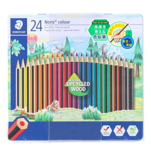 �X�e�b�h���[(STAEDTLER) �F���M �m���X�J���[ 24�F ���^���P�[�X���� ���� 1�Z�b�g 185 M24PB