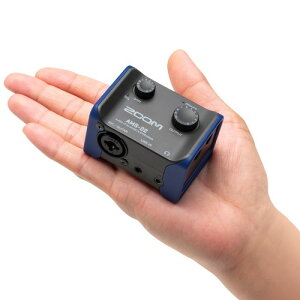 ZOOM(�Y�[��) AMS-22 USB�I�[�f�B�I�C���^�[�t�F�[�X 2in/2out �y��85g �����^