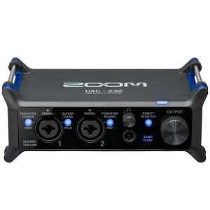 ZOOM(�Y�[��) UAC-232 USB�I�[�f�B�I�C���^�[�t�F�[�X 2�C��2�A�E�g