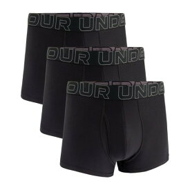 underarmour(アンダーアーマー)43PM3インチ アンダーウェア(3マイマルチSPインナーパンツ タイツ(1387418-001) BLK/BLK/CRO M