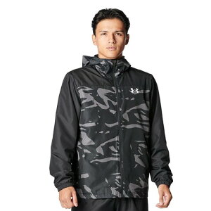[�A���_�[�A�[�}�[] UA TRICOT WOVEN FZ HD JACKET 6007972(001) �u���b�N L