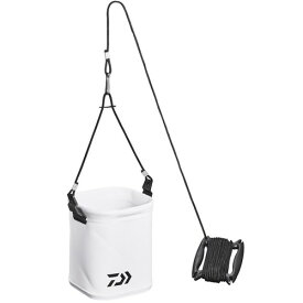 ダイワ(DAIWA) バケツ 水クミバッカン S17(K)ホワイト