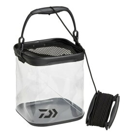 ダイワ(DAIWA)バッグ・タックル収納用品/バッグ 活かし水くみ M23CM(J) クリアブラック