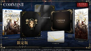 CODE VEIN II �� -PS5 ���T�Q�[���{�ҁACODE VEIN II �A�[�g�u�b�N �uVisual Material�v�A�}���`�X�`�[���P�[�X �Q�[�����y�ȓ���USB�A�A�N�����X�^���h ����