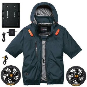 [BURTLE] [�o�[�g��] �G�A�[�N���t�g �����u���]�� + �t�@�� + �V�^30V ���o�b�e���[ �Z�b�g AC2096 �T�C�h�o�b�O AC10�V���[�Y AIRCRAFT XXL 53�X�g�[���O���[+���t�@��