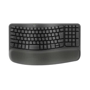 ���W�N�[�� WAVE KEYS K820 ���ɂ��� �G���S�m�~�b�N�L�[�{�[�h Bluetooth Logi Bolt ���{��z�� ���C�����X�L�[�{�[�h ���C�����X ���� �e���L�[ �p�[�����X�g Windows Mac Chrome Android �O���t�@�C�g ��