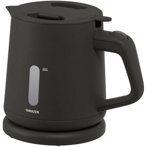 [�R�P] �d�C�P�g�� �d�C�|�b�g 1.0L 1200W ��l��炵 ��l��炵 �����ڂ�h�~ �󕰂��h�~ �����㎩���d��OFF �������ȒP �u���b�N YKU-S1210J(B)