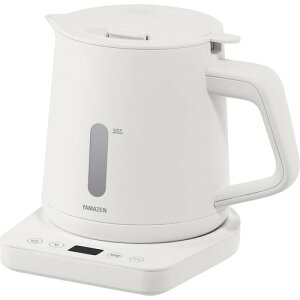 [�R�P] �d�C�P�g�� �d�C�|�b�g 1.0L 1200W ��l��炵 ��l��炵 �����ڂ�h�~ ���x���� �ۉ� �󕰂��h�~ �I�[�g�I�t�@�\ �������ȒP �z���C�g YKU-SC1210J(W)