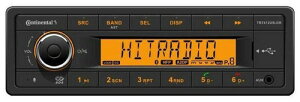 Continental TR7412UB-OR 1DIN �R���`�l���^�� Bluetooth MP3 USB ���{���g���ݒ��