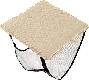 KIYOHARA �����l�b�g�t���N�b�V���� �n�[�g�L���g ���ʉ�34cm×�c34cm×����1.5cm �y��130g �I�t�z���C�g OSTM01-01