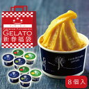 【早割 17%OFF】 2026 新春福袋 アイス福袋 アイス アイスクリーム 「 ジェラート 8個 詰め合わせ 」 高級 送料無料 シャーベット ソルベ スイーツ フルーツアイス 七五三 御歳暮 お歳暮 冬ギフト 寒中見舞い 洋菓子 低脂質 お得 ご褒美 ギフトセット プレゼント 贈り物