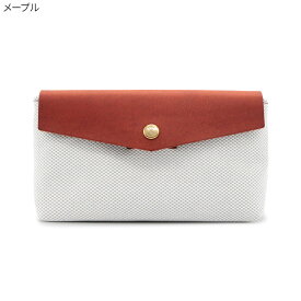 こっくりカラーが可愛い♪【イタリアンレザー × 帆布】化粧ポーチ 日本製 ブランド グランクレエ レディース 本革 帆布 キャンバス 大容量 自立型 コスメポーチ かわいい おしゃれ ギフト プレゼント 送料無料