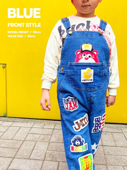 楽天市場】☆50%OFFセール☆JAM ジャム ポケテンオーバーオール 